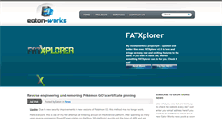 Desktop Screenshot of eaton-works.com
